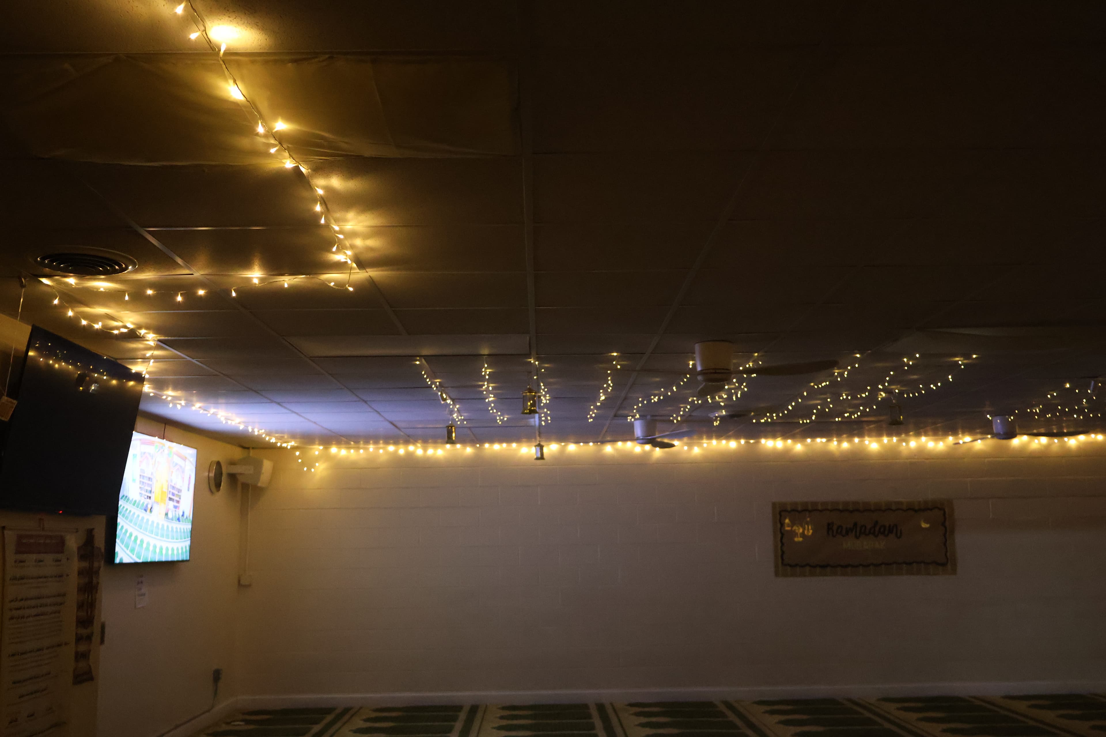 Women's prayer area at Masjid Al Kareem